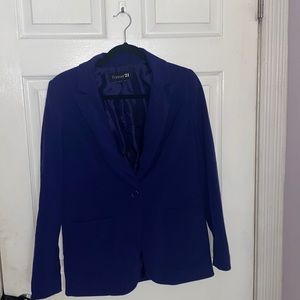 Navy blue blazer